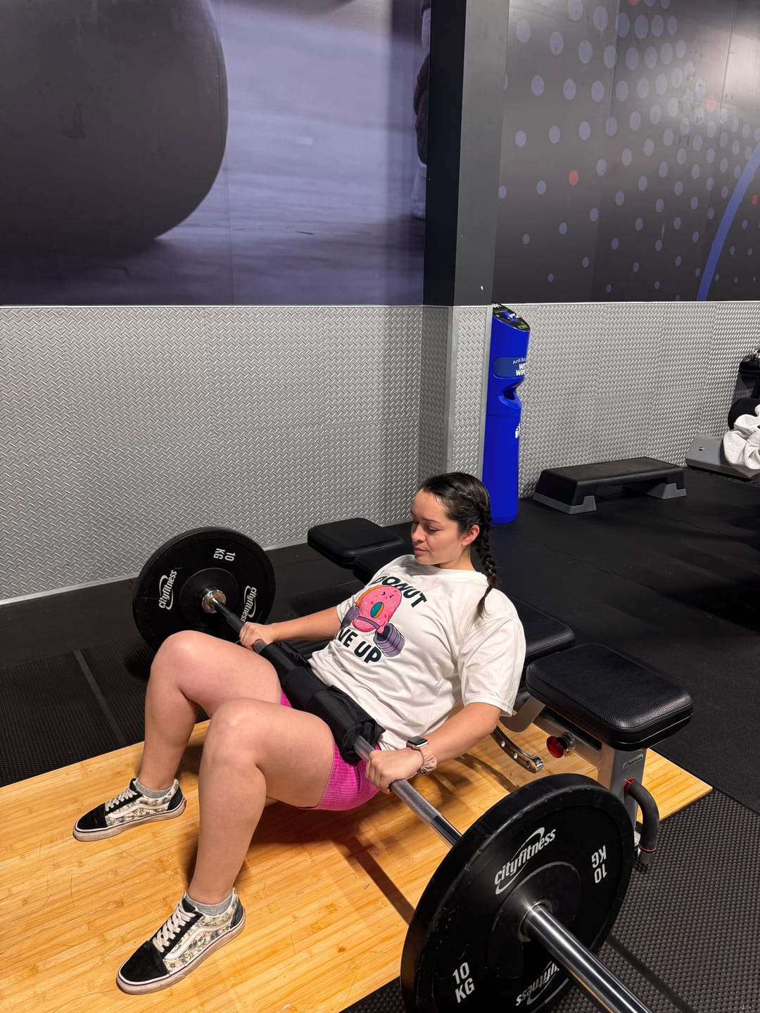 Hip Thrust con Barra — Inicio