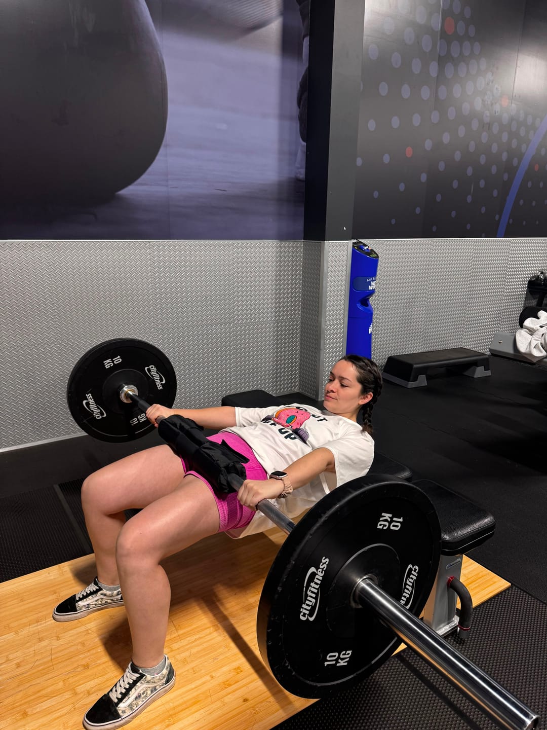 Hip Thrust con Barra — Final