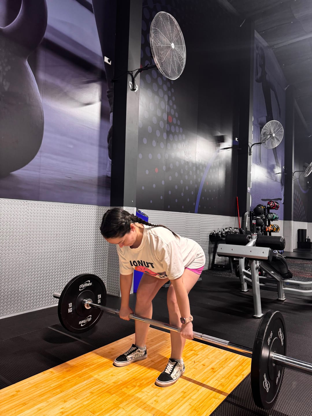 Barbell Romanian Deadlift — Start